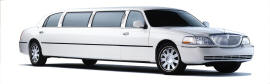 10 Passenger Stretch Limousine in White